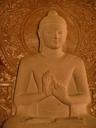 The Sri Lankan temple Buddha.